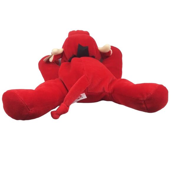 Vintage Ty Pillow Palls Red the Bull 14'' Plush 1997 Stuffed Animal Toy w/ Tags - Picture 5 of 12